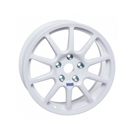 Jante Braid FullRace A 7X17 Renault Clio 3 R3 blanc