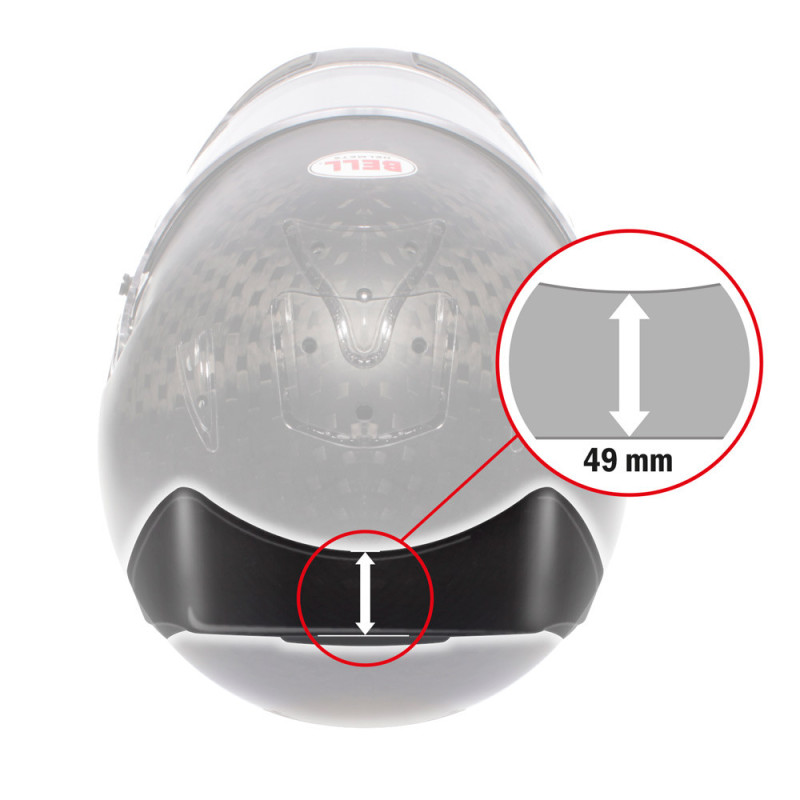 Spoiler arrière Bell RS7, HP7, KC7 Clair - BEL-SPO-HP7.M - 2050033