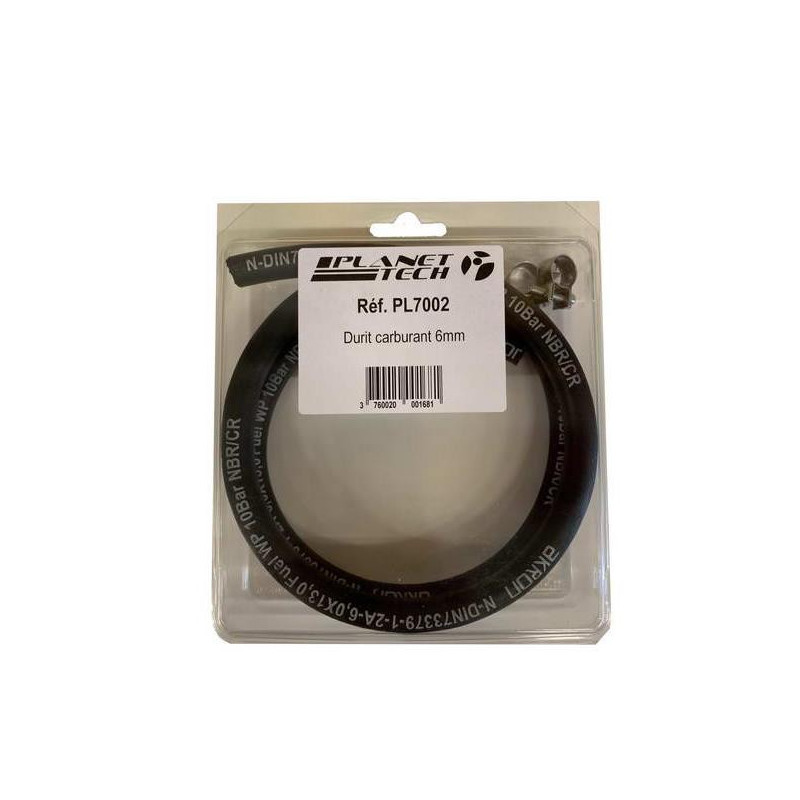 BRANDSTOFSLANG Ø INT. 6MM LANG. 1M - LI-PL7002 - PL7002