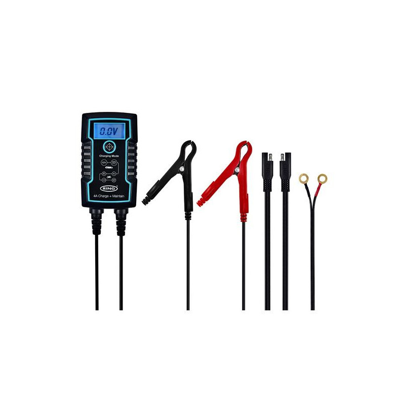 INTELLIGENTE ACCULADER+ LAADONDERHOUD 4A 6/12V RING - LI-RESC804FR - RESC804FR