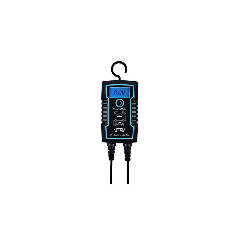 INTELLIGENTE ACCULADER+ LAADONDERHOUD 4A 6/12V RING - LI-RESC804FR - RESC804FR
