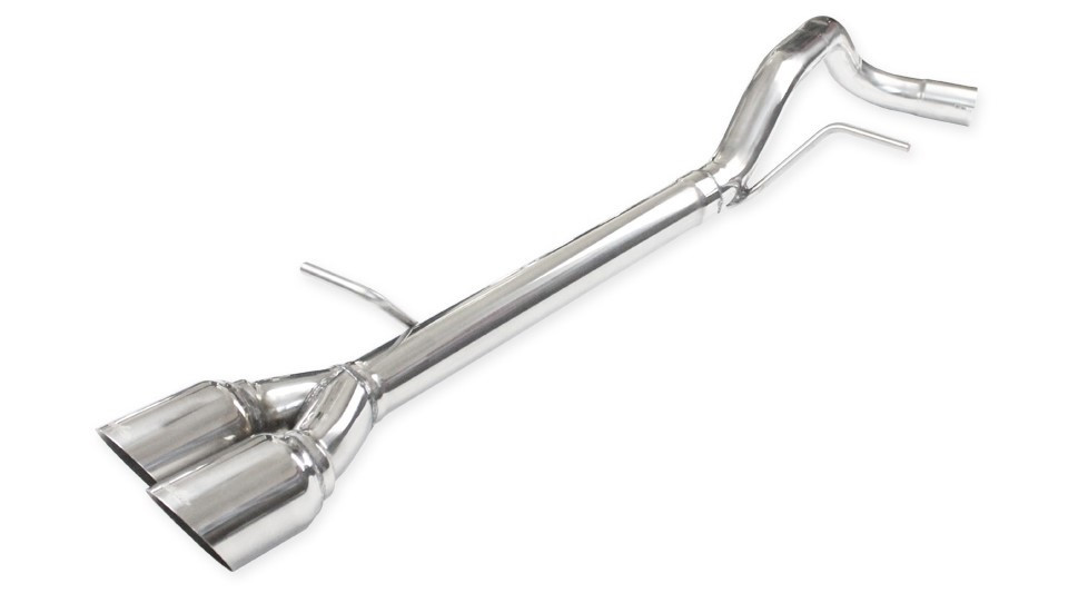 INOXCAR rear exhaust pipe without silencer AUDI A1 1,4 TFSI 185 2011 end pipes 2x80mm Racing - IC-AUA107RA - AUA1.07.RA - 3661768558355