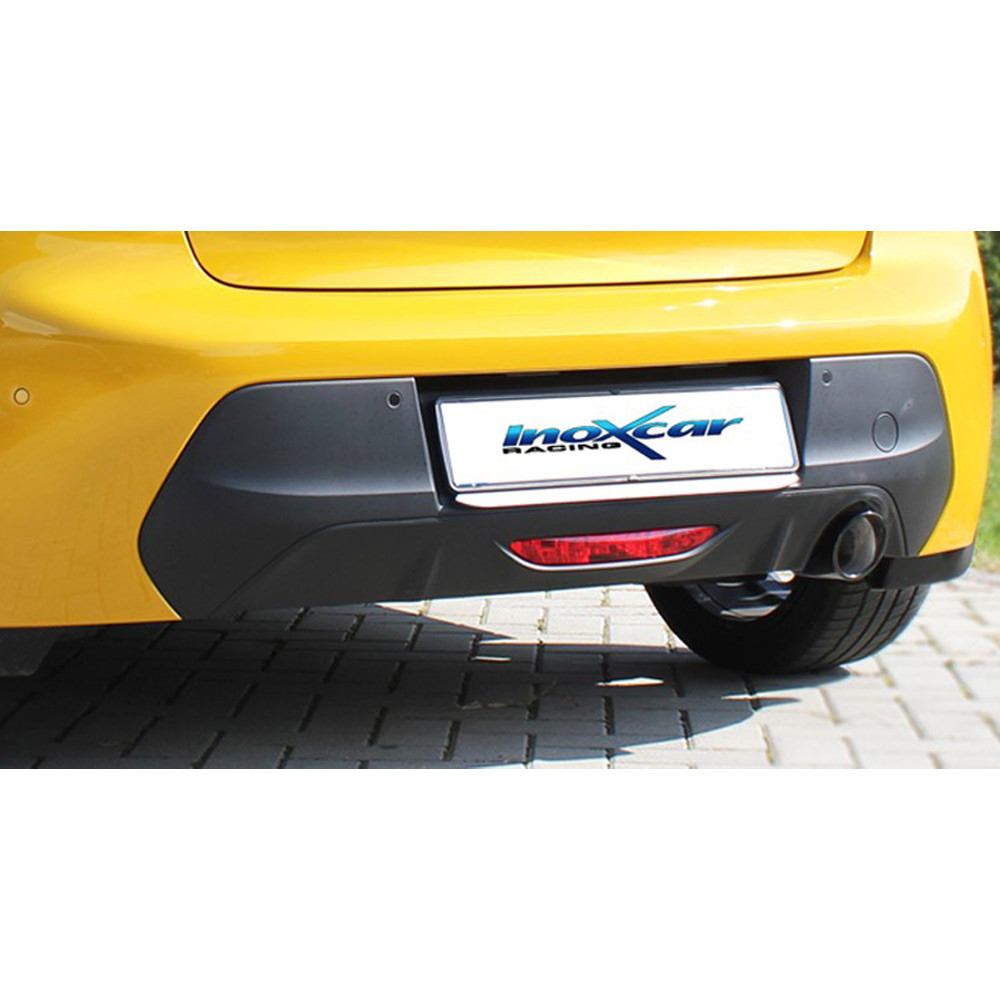 Tub de eșapament INOXCAR pentru Peugeot 208 1,2 101 cv 2019, ieșire de 90 mm, versiune Racing - IC-PE2080790R - PE208.07.90R - 3661768398111