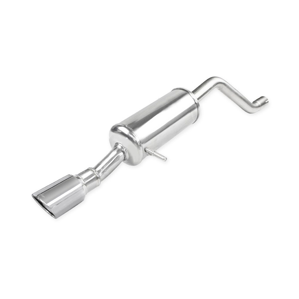 Silencieux Inoxcar Peugeot 208 1,2 101cv 2019 sortie 90mm X-Race - IC-PE20807XR90 - PE208.07.XR90 - 3661768398128