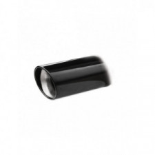 INOXCAR rear silencer Peugeot 208 1,2 101cv 2019 end pipe 90mm X-Race black
