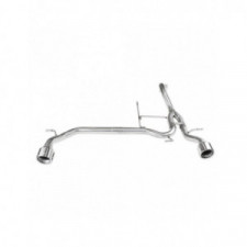 INOXCAR duplex rear exhaust without silencer SUZUKI Swift Sport 1,4 hybrid 2020 end pipe 102mm