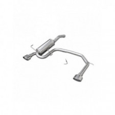Terminali di scarico ovali Duplex INOXCAR Alfa Romeo GT 2,0 JTS 2004 120x80mm