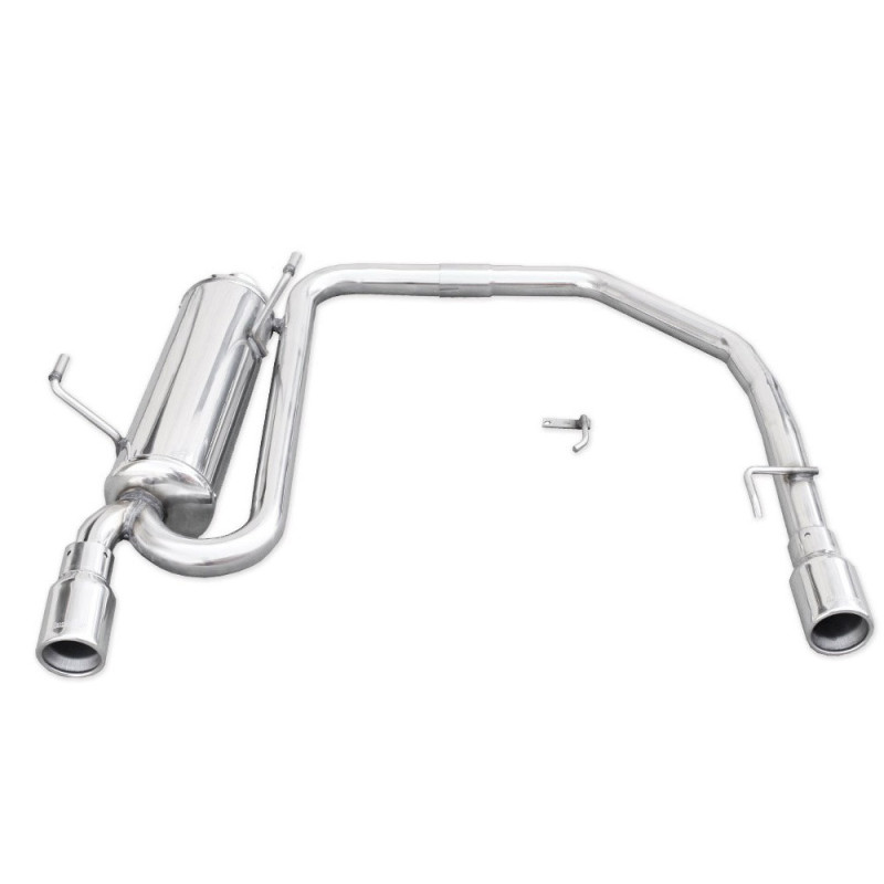 Duplex INOXCAR PEUGEOT 206 2,0 16V 136pk 99-04 ronde uitlaatpijpen 80mm - IC-TWPE0680 - TWPE.06.80 - 3661768259283