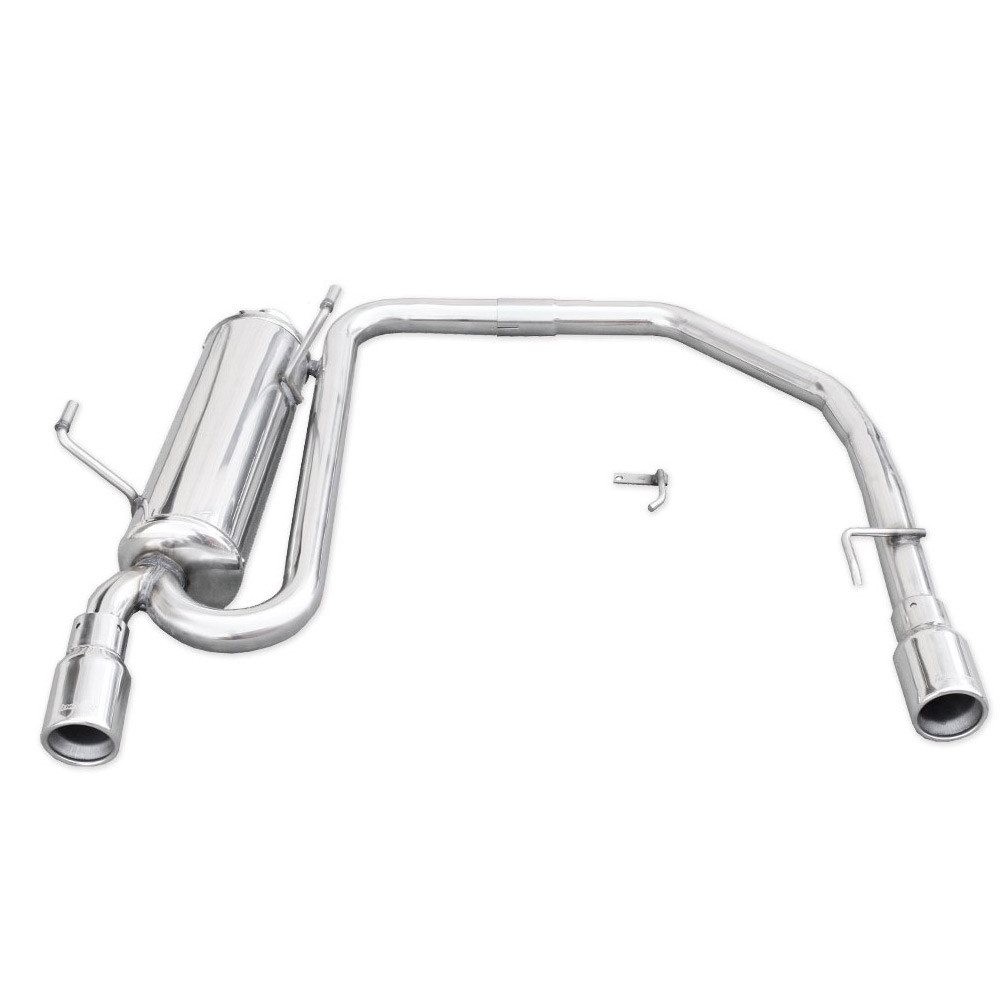 Duplex INOXCAR PEUGEOT 206 2,0 16V 136pk 99-04 ronde uitlaatpijpen 80mm - IC-TWPE0680 - TWPE.06.80 - 3661768259283