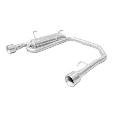 Duplex INOXCAR PEUGEOT 206 CC 2,0 16V 136 01-04 102mm ronde uitlaatpijpen - IC-TWPE09102 - TWPE.09.102 - 3661768208366