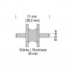 Silentbloc Echappement 220°C Powersprint