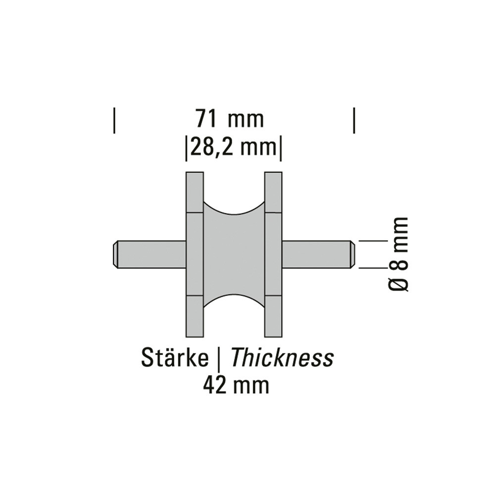 Silentbloc pentru sistemul de evacuare 220 °C Powersprint - PS-909866 - 909866 - 3661768531846