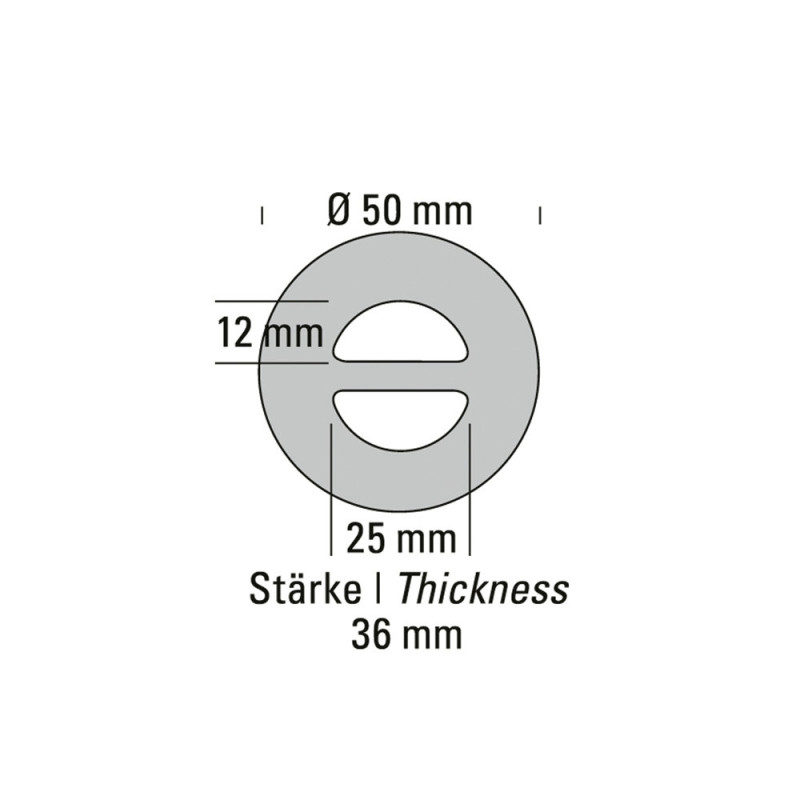 Silentbloc Uitlaat 220°C POWERSPRINT diameter 50mm - PS-909914 - 909914 - 3661768257753