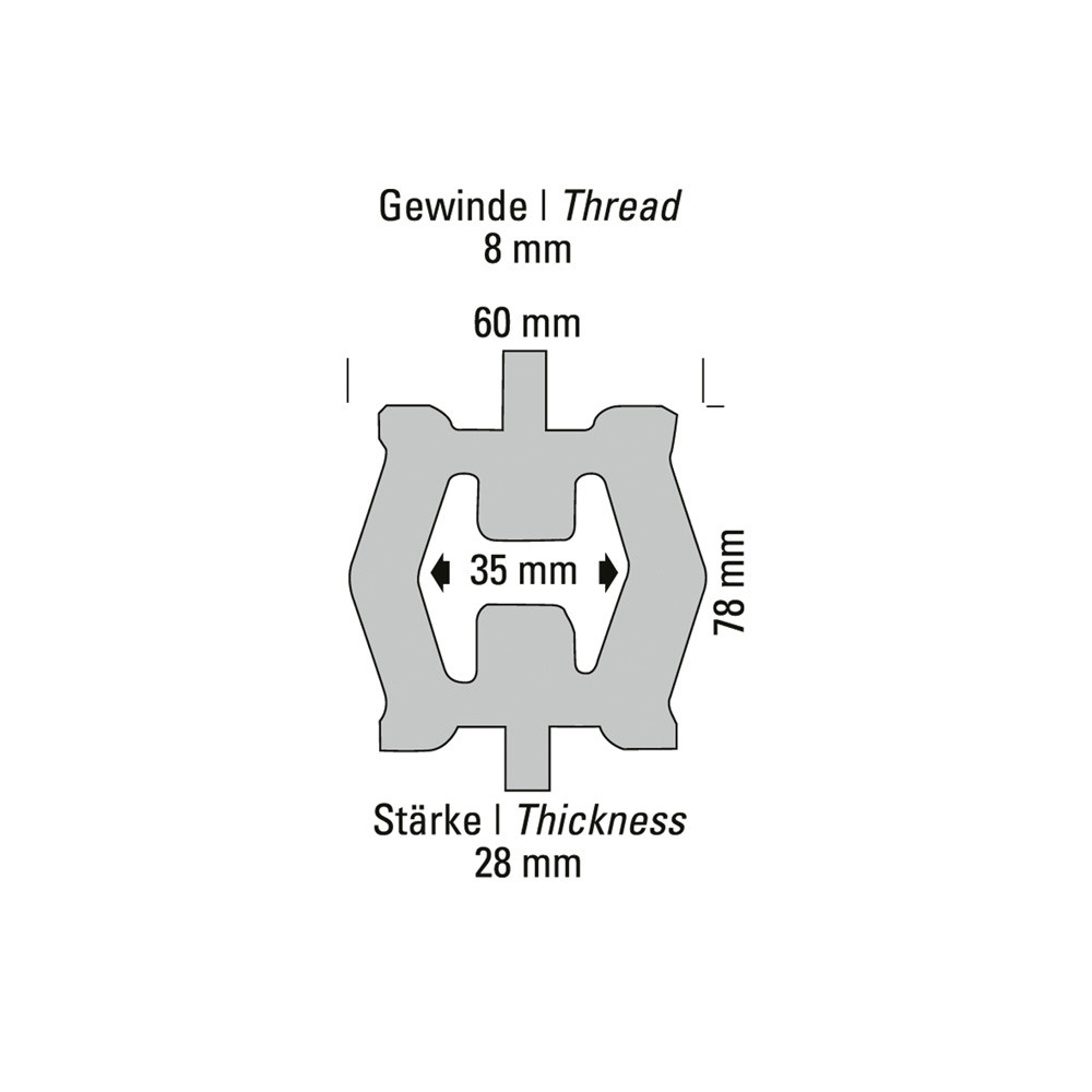 POWERSPRINT 220°C exhaust bush - PS-909928 - 909928 - 3661768257937