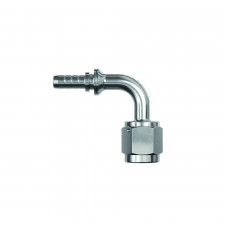 Raccord 90° tournant inox Femelle haute pression Goodridge 7/16x20