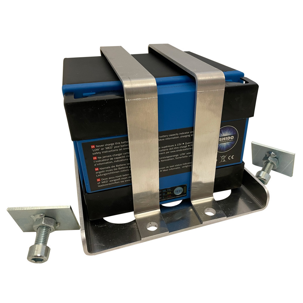 Shido/Odyssey/Skyrich aluminium batterijhouder - SK-SUP-BAT30A - 3661768451908
