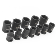 Korte slagmoerdoos 3/8" 15 mm KIELDER - KWT-384-15 - KWT-384-15 - 5060441192073