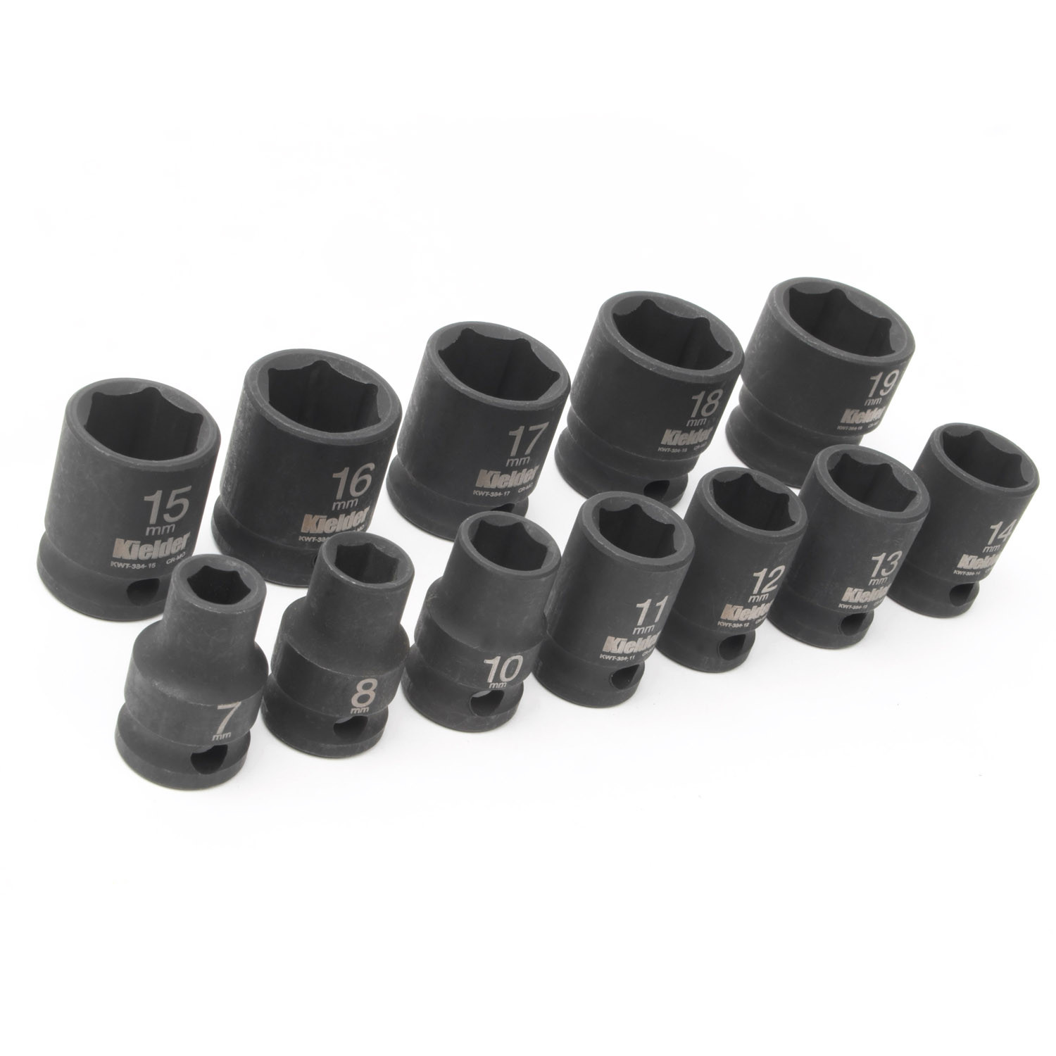 Bucșă scurtă 3/8" 12 mm KIELDER - KWT-384-12 - KWT-384-12 - 5060441192042