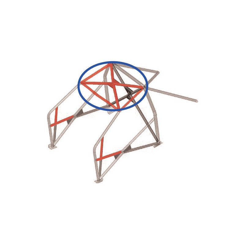 Spumă FIA pentru protecția din spumă pentru roll-cage, 44-50 mm, lungime 914 mm - O-AA-115C - 1009035001910MM - 3661768400906