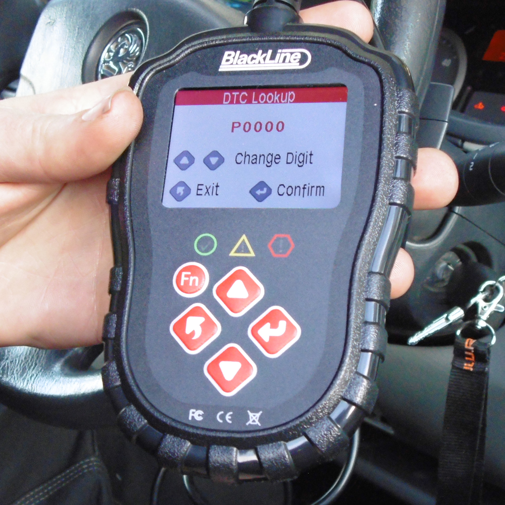 OBDII-diagnosehulpmiddel met 2,4" kleurenscherm - AS-OBD2 - DAG041 - 3661768414224