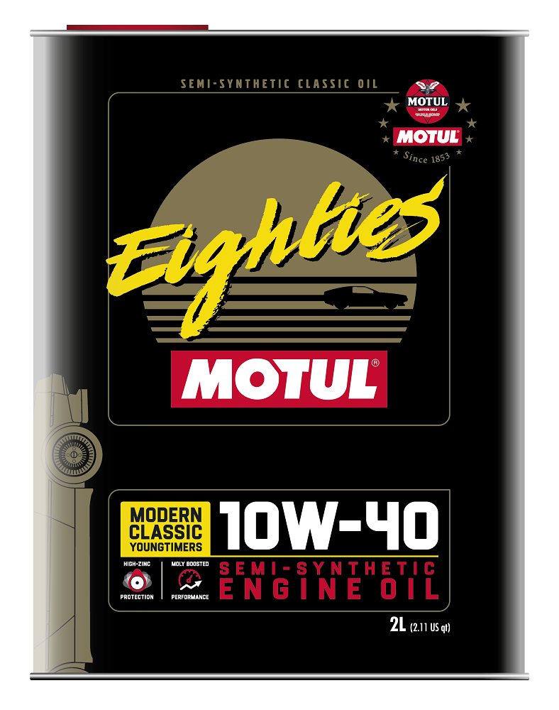 Ulei de motor Classic EIGHTIES MOTUL 10w40, 2 litri - MOT-CLASSIC80 - 110619 - 3374650322230