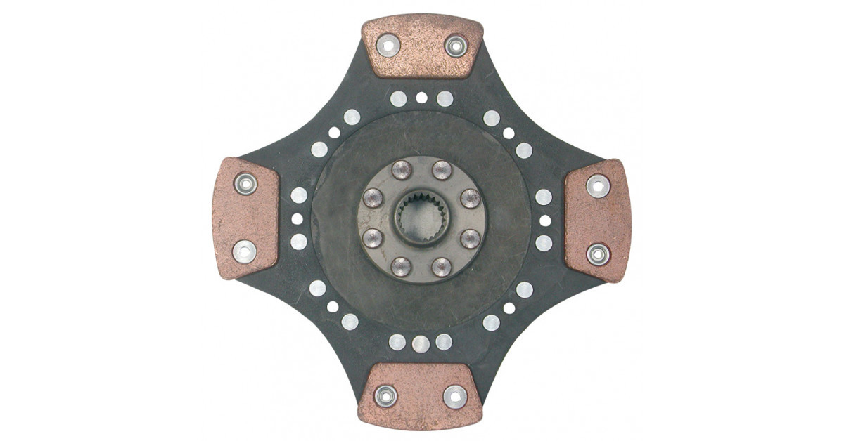 Disc de ambreiaj BRATEX rigid cu 3 plăcuțe pentru Ford Taunus 1600, diametru 190 mm – 23 de caneluri - EMB-2093 - 2093CX - 3661768527849