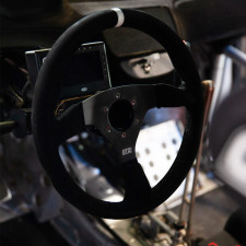 Volante PRO Pelle Scamosciata GT2i Nero/Nero Piatto