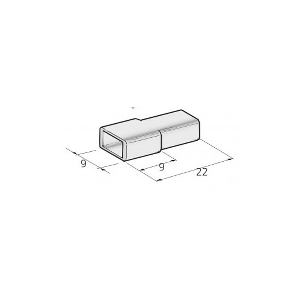 Female Insulating Cover Terminals (200 pcs) - EL-OS10076 - OS.10076 - 3661768198926