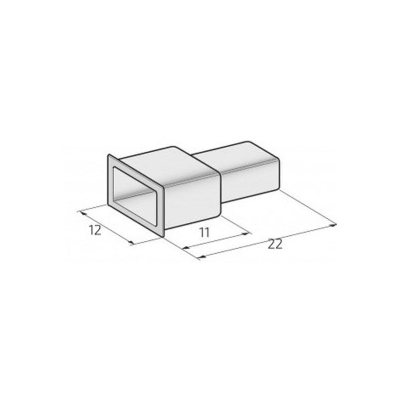 Male Insulating Cover Terminals (200 pcs) - EL-OS10086 - OS.10086 - 3661768198933