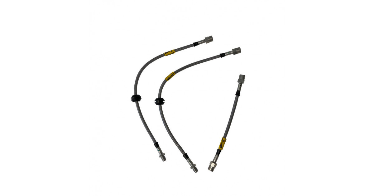 Kit flexibles de frein Goodridge VK3  Alfa Romeo Spyder/MONTREAL 1966-1982 - G-TAR0200-3P - SAR0200-3F - 3661768015971