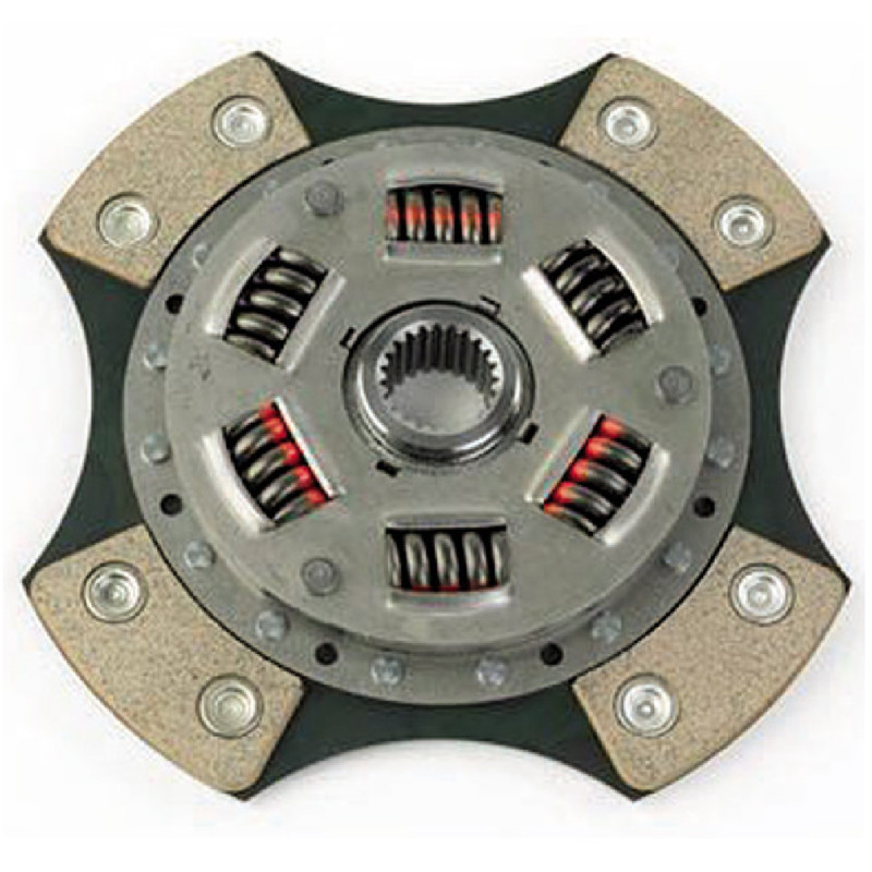 Helix gedempte gesinterde metalen koppelingsplaat Mitsubishi Lancer Evo 7 / 8 - HE-76-4471 - 76-4471 - 3661768026144