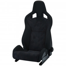 Kuipstoel RECARO Sportster CS met universele zijairbag - Artista Black / Nardo Black