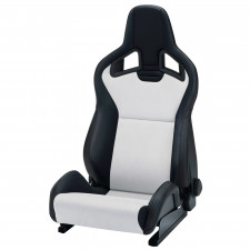 RECARO Sportster CS seat with side universal airbag and Climat pack - gray Dinamica / black leatherette right side