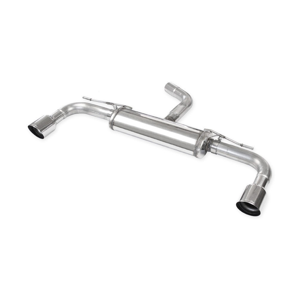 Terminal met Inoxcar geluiddemper Volkswagen Golf 8 Gti 2.0 (245pk) na 2020 - IC-WGO7410RA - WGO.74.10RA - 3661768103296