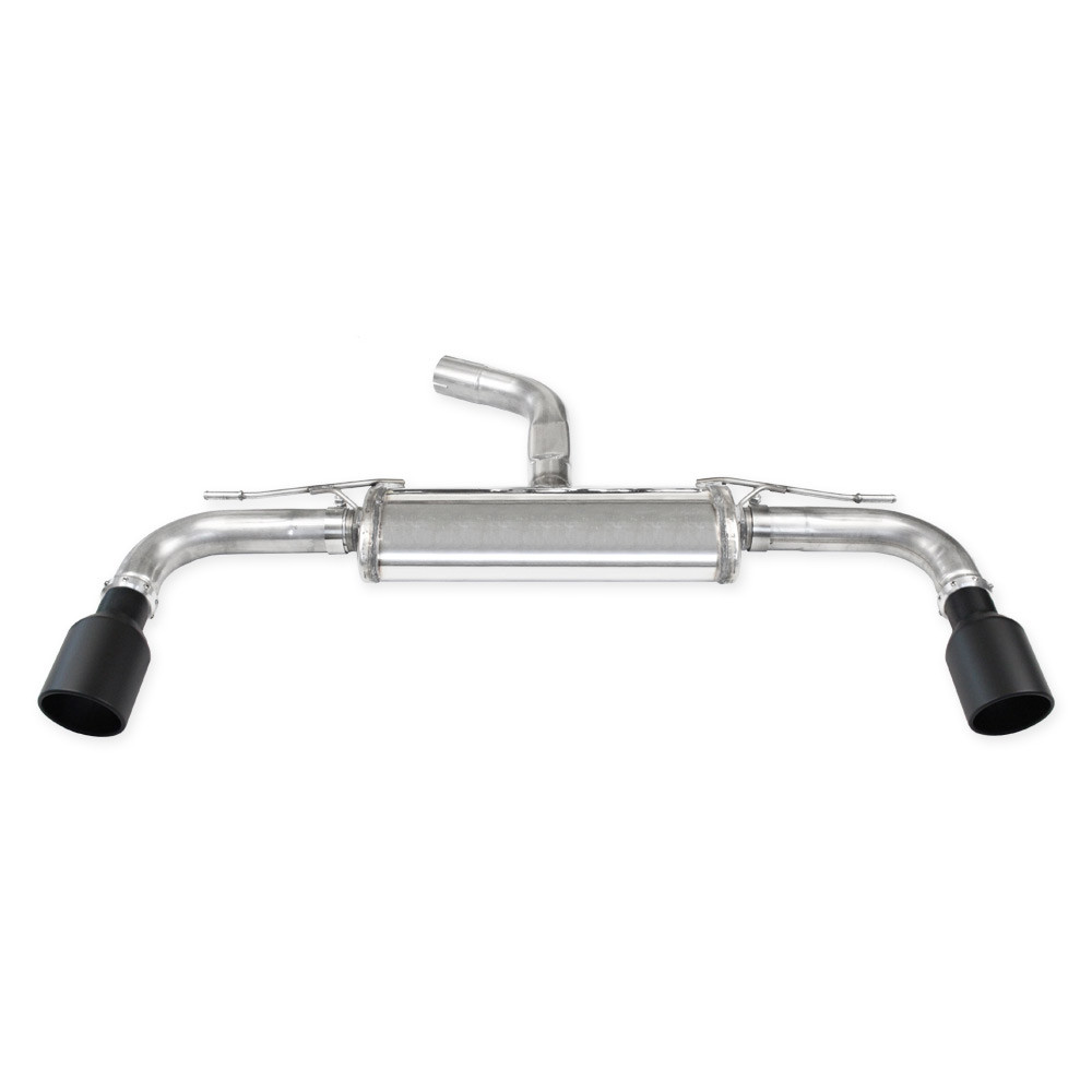 Terminal avec silencieux Diamètre 100X-Race noir mat Inoxcar Volkswagen Golf 8 Gti 2,0 (245cv) après 2020 - IC-WGO74XR10BKM - WGO.74.XR10BLACKMATT - 3661768103319