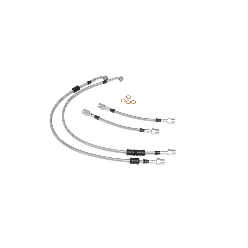 Goodridge VK4 Brake Hose Kit Toyota Yaris GR 3cyl 1.6l 261cv 2020- - G-TTY0014-4P - STY0014-4F - 3661768555392