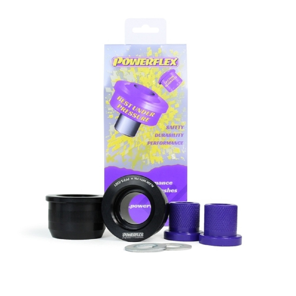 Silentbloc Powerflex spate, triunghi față BMW E30, carcasă din aluminiu - PF-F55301-2 - PFF5-5301 - 5055676554017