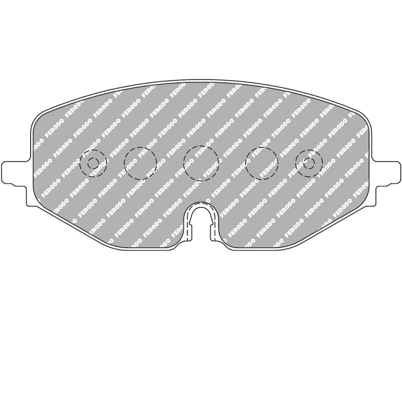 Remblokken FERODO DS2500 voor Volkswagen Golf 8 Gti/Tdi/Skoda - F-CP5194H - FCP5194H - 3661768789018