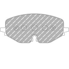 Remblokken FERODO DS2500 voor Volkswagen Golf 8 Gti/Tdi/Skoda - F-CP5194H - FCP5194H - 3661768789018