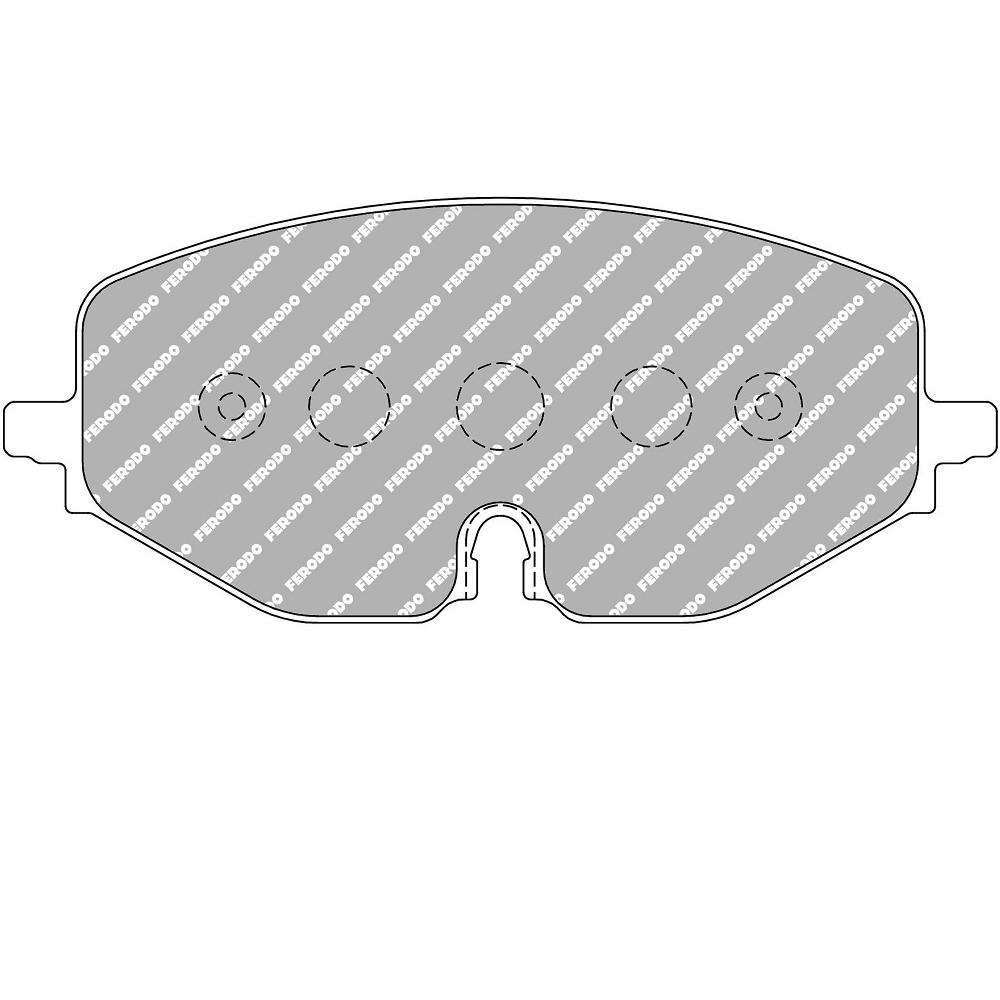 Plaquettes de frein FERODO DS2500 avant Volkswagen Golf 8 Gti/Tdi/Skoda - F-CP5194H - FCP5194H - 3661768789018