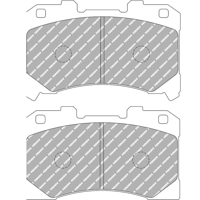 Ferodo DS2500 remblokken voor Toyota Yaris GR 2020- - F-CP5261H - FCP5261H - 3661768789025