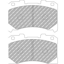 Ferodo DS2500 remblokken voor Toyota Yaris GR 2020- - F-CP5261H - FCP5261H - 3661768789025