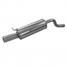 Terminal Echappement Inox Inoxcar Renault Twingo RS 1.6 16v 1x80mm