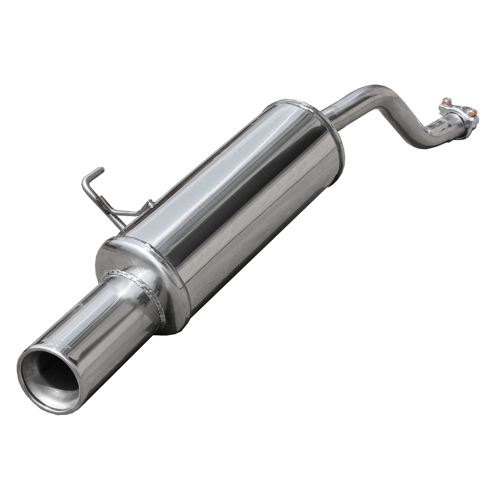 Terminal Echappement Inox Inoxcar Renault Clio 2 1.2 16v Après 1998 1x102mm - IC-RECL25102 - RECL.25.102 - 3661768329085