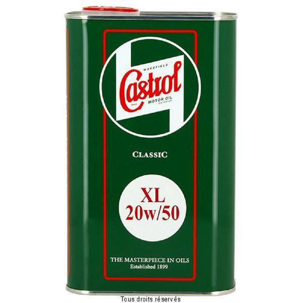 Castrol Klassiek XL 20W50 Motorolie 1L - CAS-CXL-20W50-1 - ART-001592 - 5060391200002