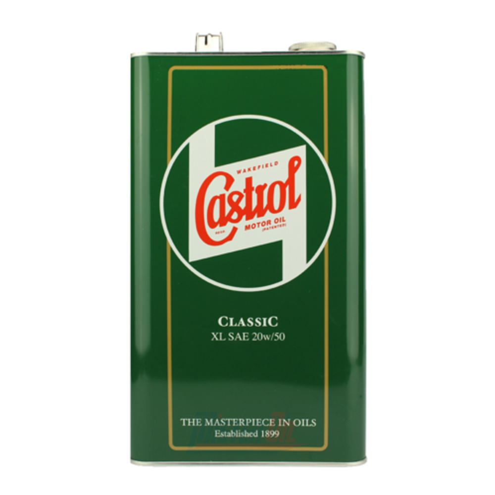 Ulei de motor Castrol Classic XL 20W50, 5 l - CAS-CXL-20W50-5 - ART-001593 - 3661768608883