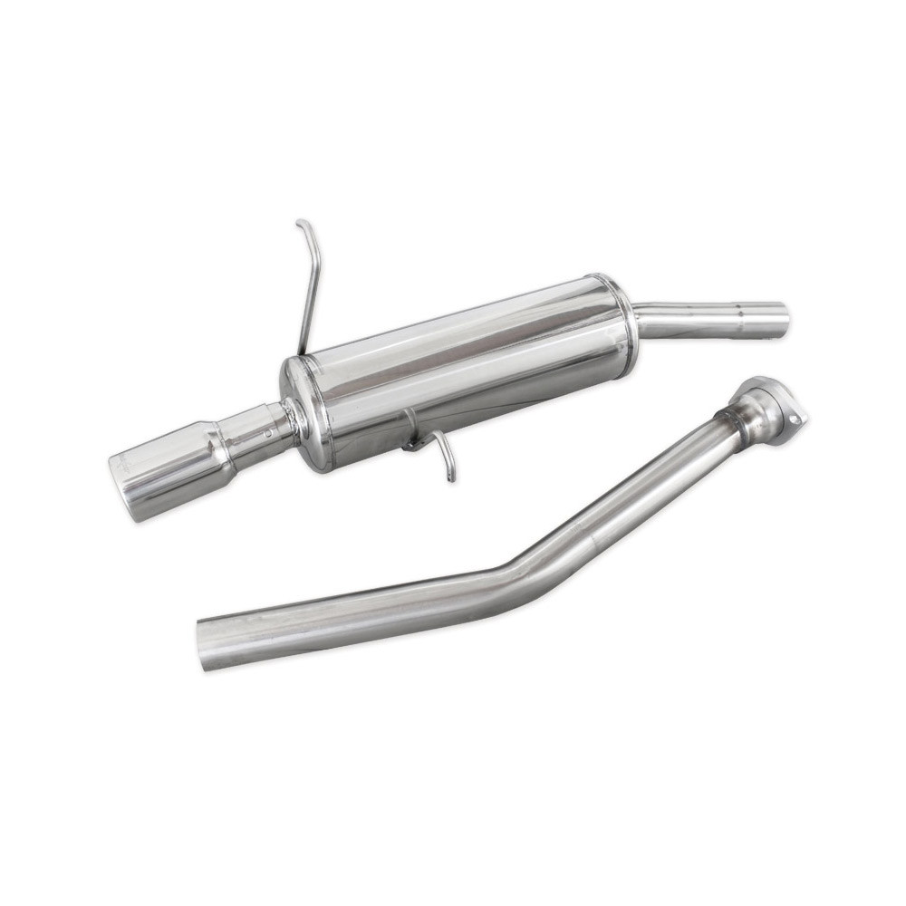 Terminale Scarico Inox Inoxcar BMW 320i E36 Dopo 1992 1x80mm - IC-BME360580 - BME36.05.80 - 3661768292570