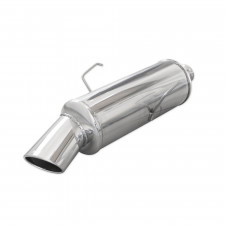Scarico Inoxcar Silenziatore Terminale 1X120X80 CITROEN SAXO 1.4 (75CV) dopo il 1996