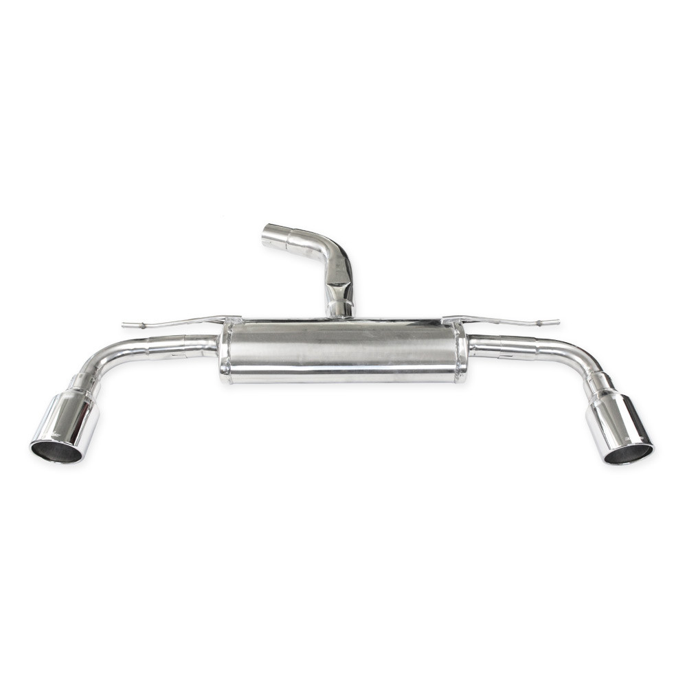 Tub de eșapament din oțel inoxidabil de 100 mm X-Race D+G pentru VOLKSWAGEN GOLF 7.5 2.0 GTI 245 cv 2017- - IC-WGO65XR10 - WGO.65.XR10 - 3661768563243