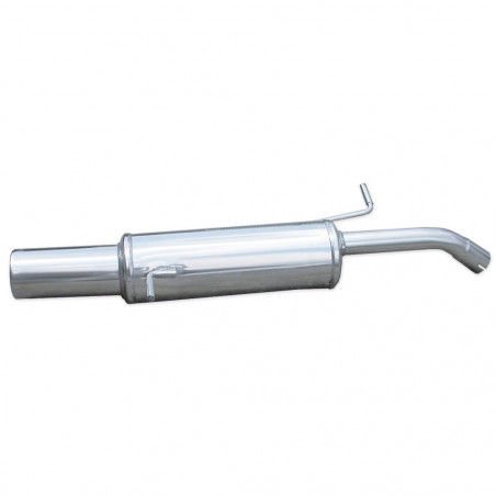 Inoxcar Stainless Rear Exhaust Citroën C3 1.4 After 2001 1x102mm